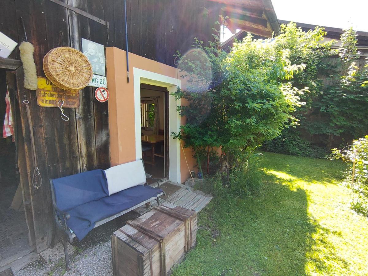 Gemuetliche Ferienwohnung Mit Kamin Und Garten 加爾米施-帕滕基興 外观 照片